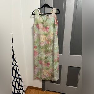 90’s Studio 1 Floral Sleeveless Dress